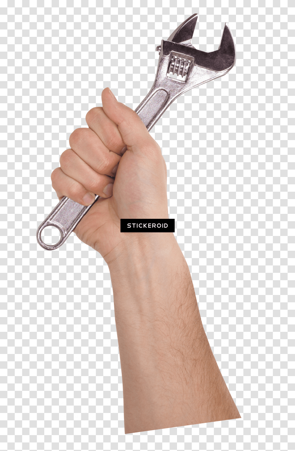 Wrench Spanner Technic Adjustable Spanner, Hand, Wrist, Person, Human Transparent Png