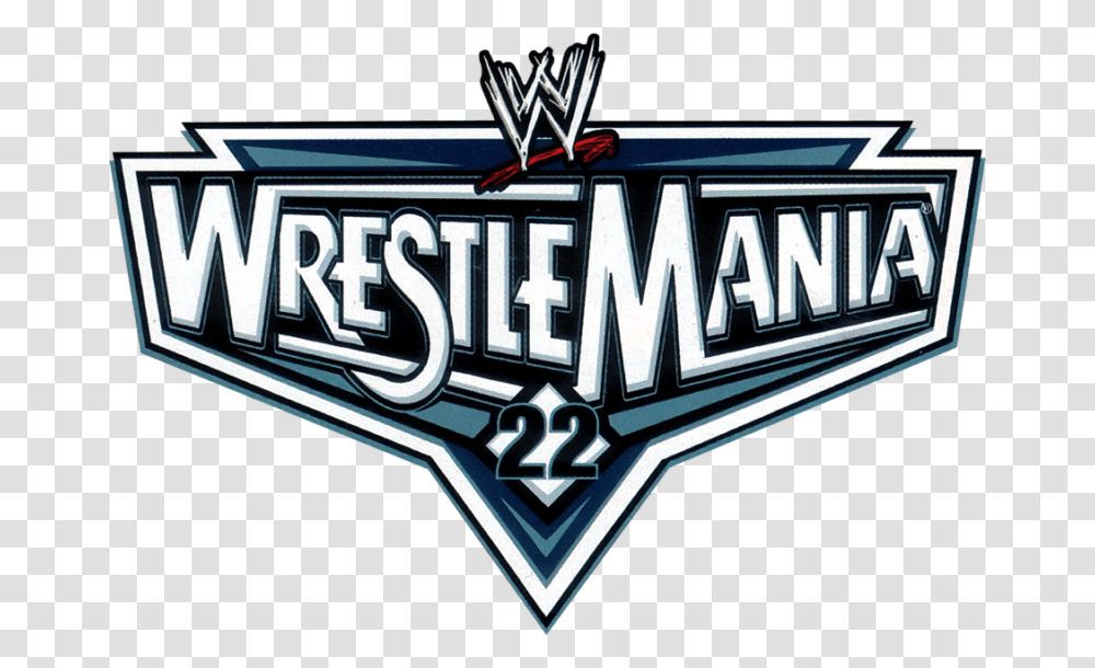 Wrestlemania 22 Logo, Emblem, Trademark, Scoreboard Transparent Png
