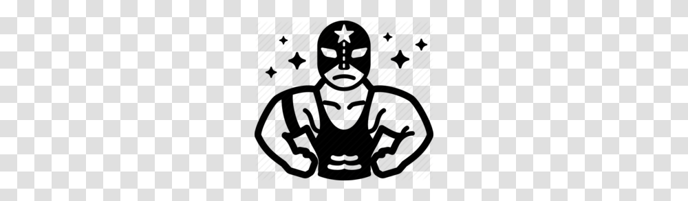 Wrestler Clipart, Stencil, Crown Transparent Png