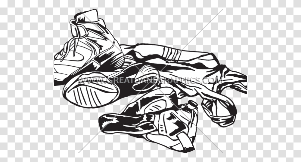 Wrestler Clipart Wrestling Equipment, Drawing, Animal, Dish, Food Transparent Png