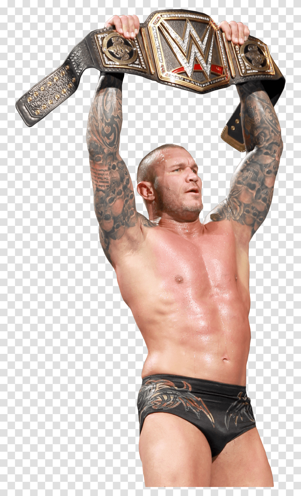 Wrestler Randy Orton No Background, Skin, Person, Human, Arm Transparent Png