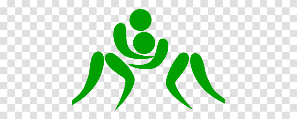 Wrestling Sport, Green, Logo Transparent Png