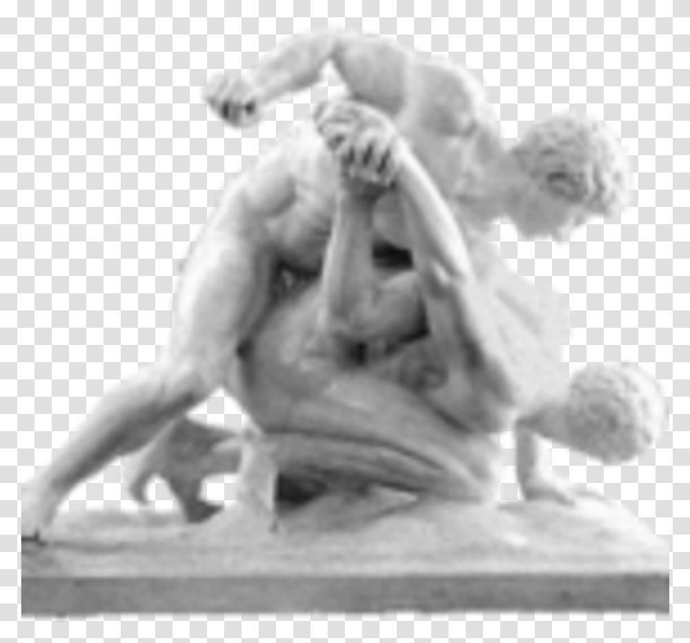 Wrestling Ancient Greece, Statue, Sculpture, Person Transparent Png