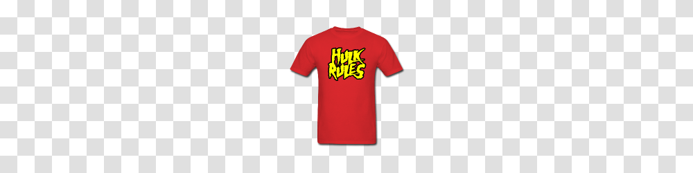 Wrestling Apparel Store Hulk Hogan Hulk Rules Retro Red T Shirt, T-Shirt Transparent Png