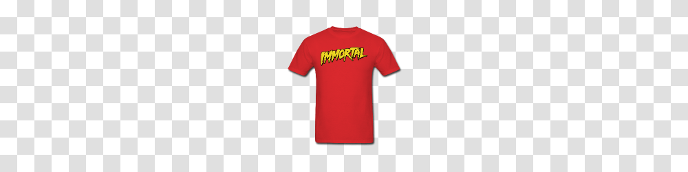 Wrestling Apparel Store Hulk Hogan Immortal Retro Red Mens T, T-Shirt Transparent Png