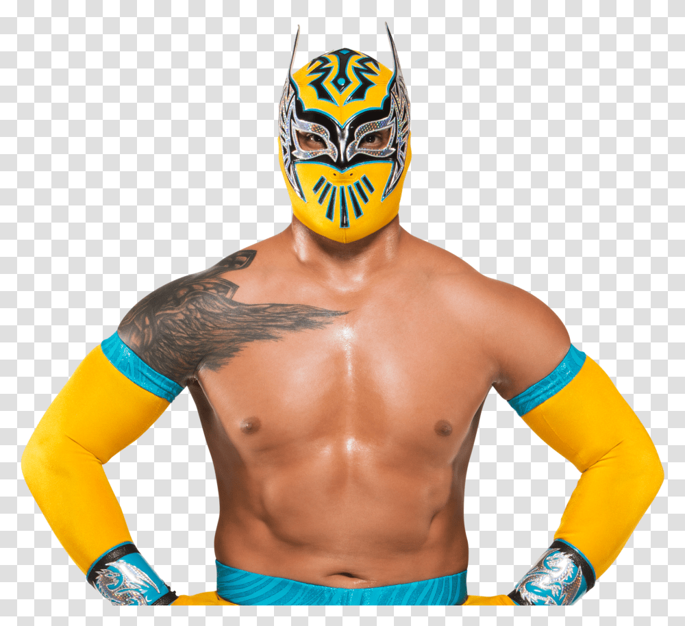Wrestling Pin Clipart Sin Cara Wwe, Skin, Person, Tattoo, People Transparent Png