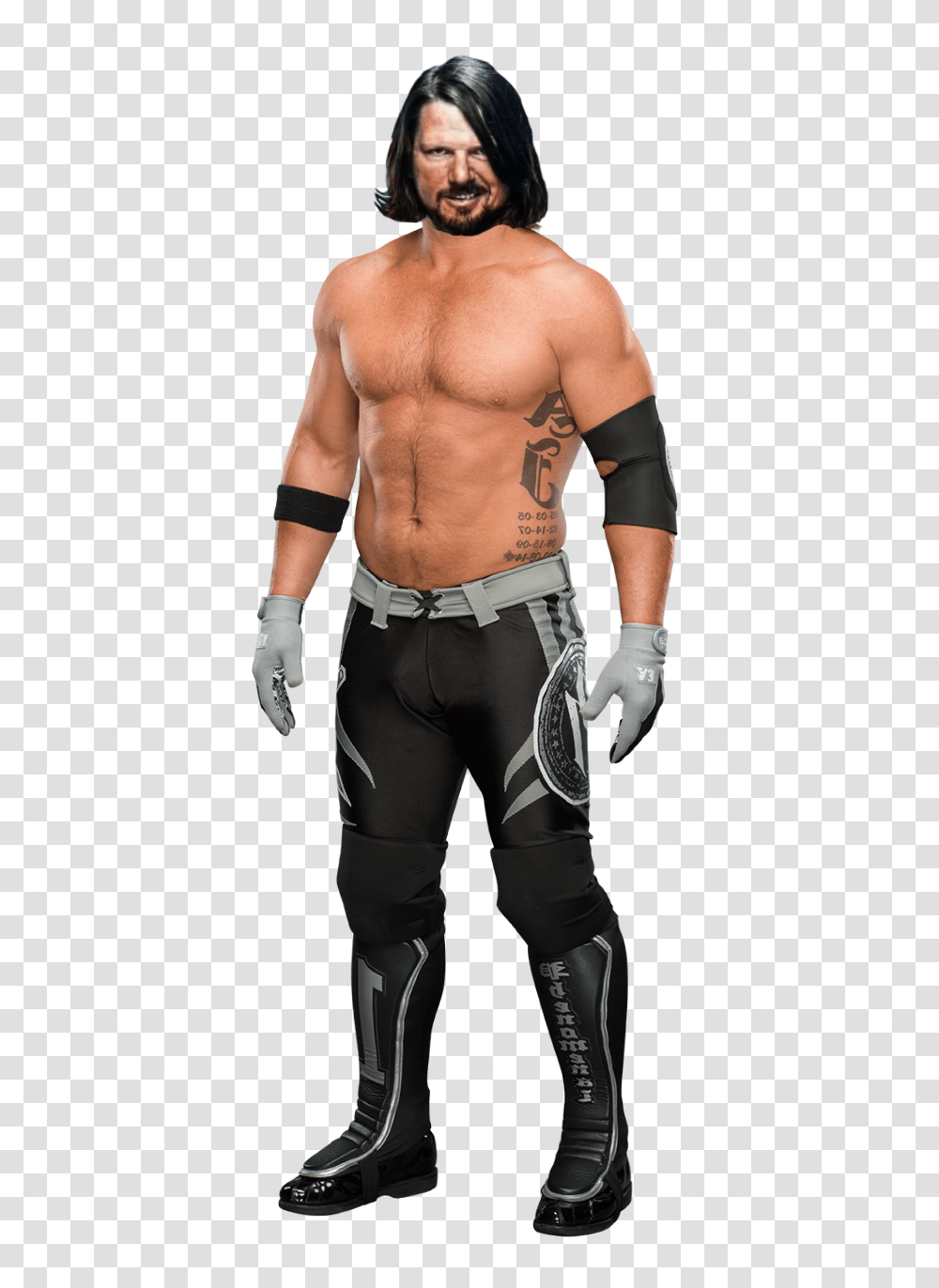 Wrestling Renders Backgrounds Aj Styles, Person, People, Skin Transparent Png