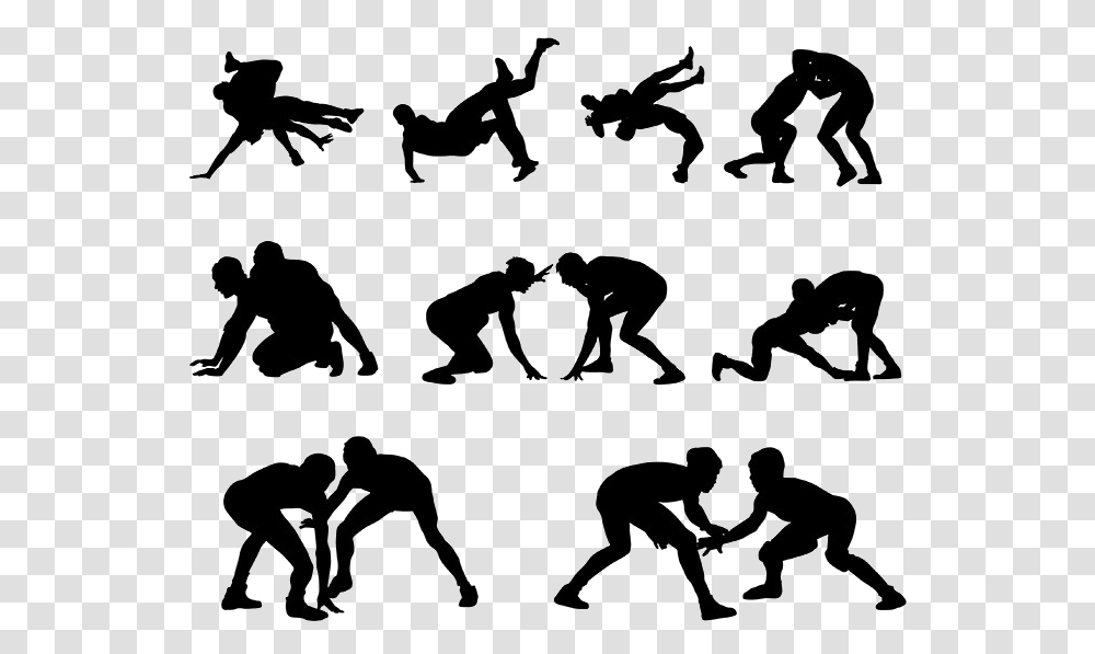 Wrestling Silhouette Download Image Anchor Svg, Person, Human, Accessories, Accessory Transparent Png