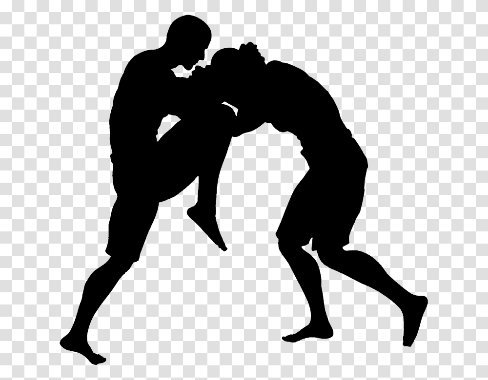 Wrestling, Sport, Silhouette, Person, Human Transparent Png