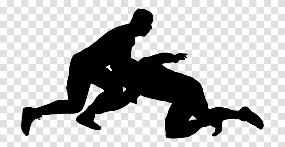 Wrestling, Sport, Silhouette, Person, Human Transparent Png