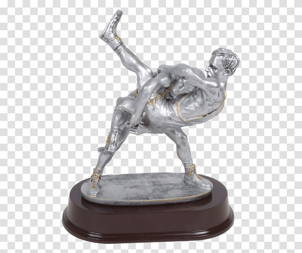 Wrestling Trophy, Sculpture, Figurine, Statue Transparent Png