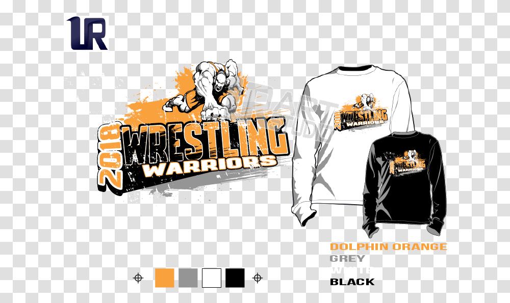 Wrestling Warriors Tshirt Vector Design Ready To Print T Shirt Vector Design, Sleeve, Long Sleeve, Person Transparent Png
