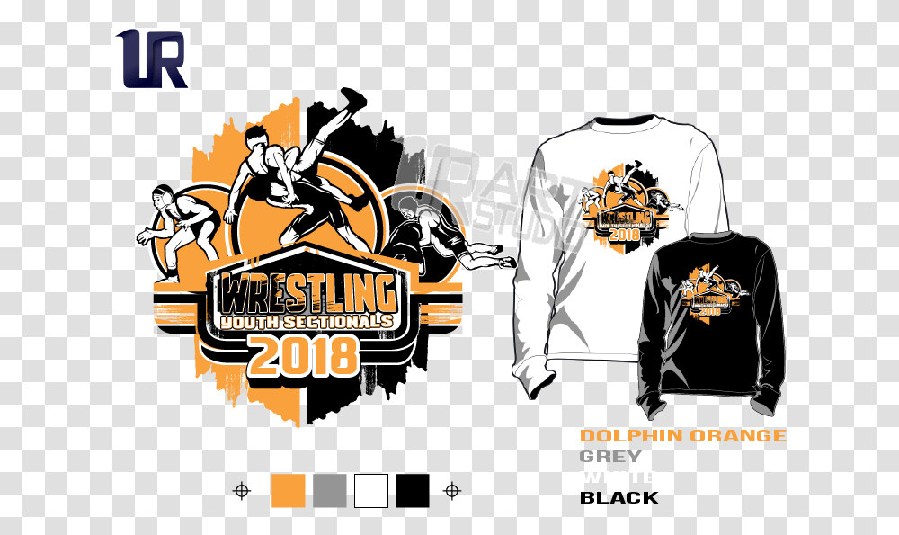 Wrestling Youth Sectionals Tshirt Vector Design Ready Battle For The Belt Shirt, Sleeve, Long Sleeve, Person Transparent Png