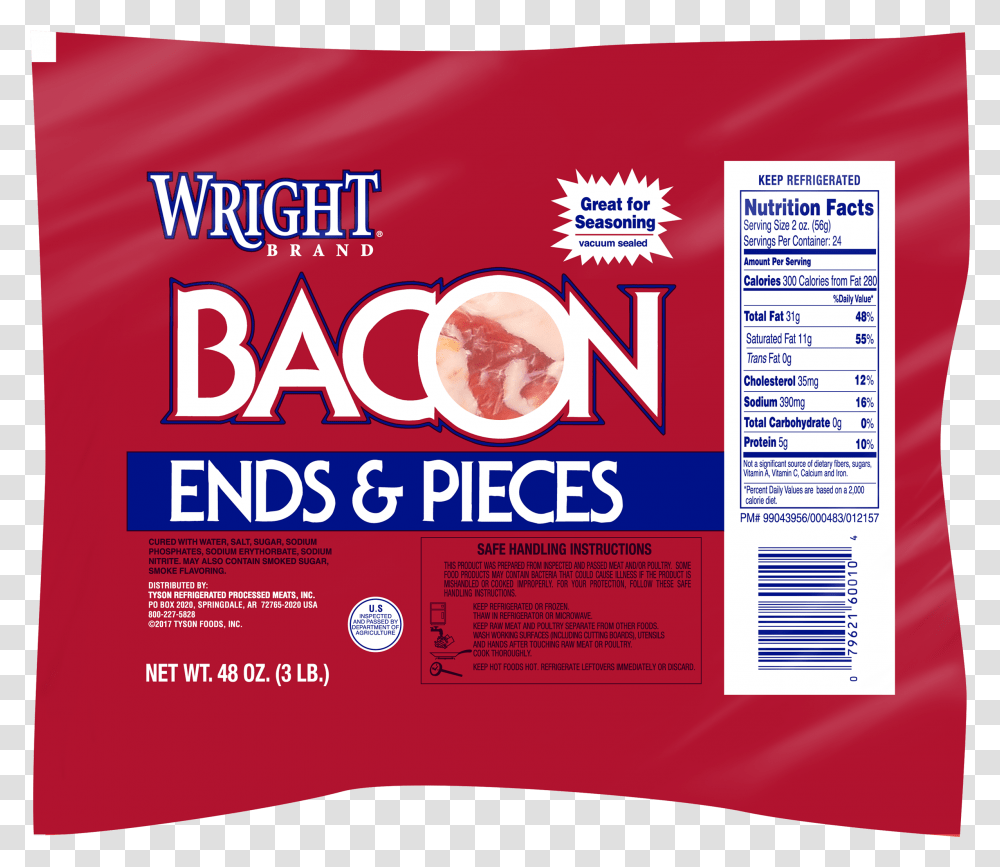 Wright Bacon Ends And Pieces, Advertisement, Flyer, Poster, Paper Transparent Png