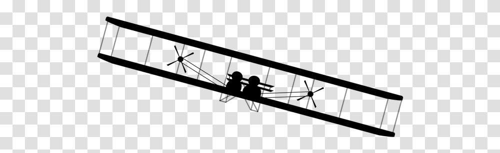 Wright Brothers Airplane Usa Wright Flight Plane Wright Brothers Airplane Vector, Gray, World Of Warcraft Transparent Png