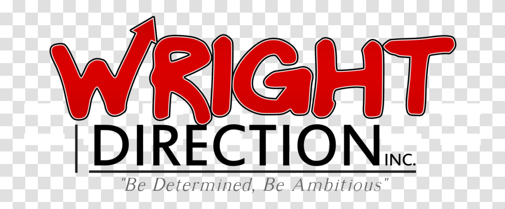 Wright Direction Inc Concept 3 With Arrow Slant Up Graphic Design, Label, Alphabet, Logo Transparent Png