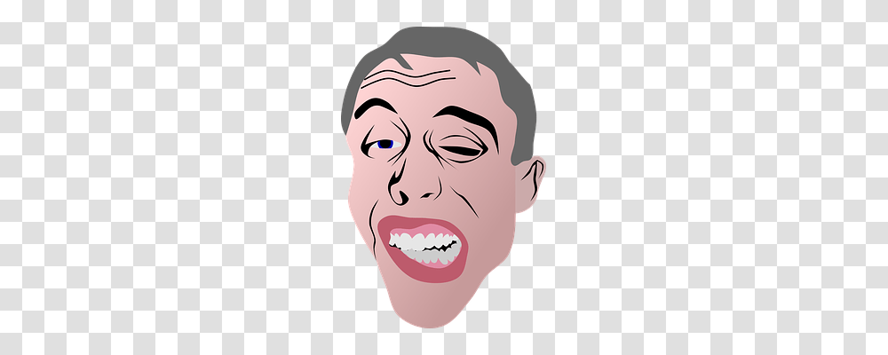 Wrinkled Person, Head, Jaw, Teeth Transparent Png