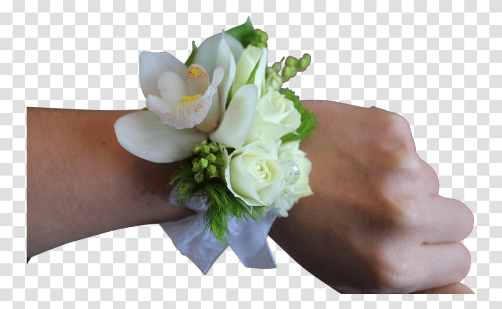 Wrist Flower Corsage White, Plant, Floral Design, Pattern Transparent Png