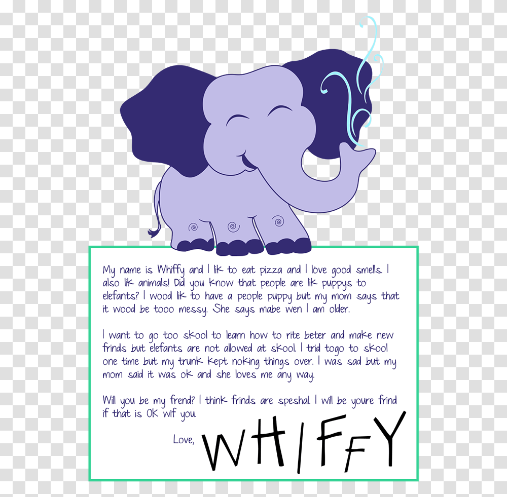 Write A Story About A Elephant, Poster, Advertisement, Flyer, Paper Transparent Png