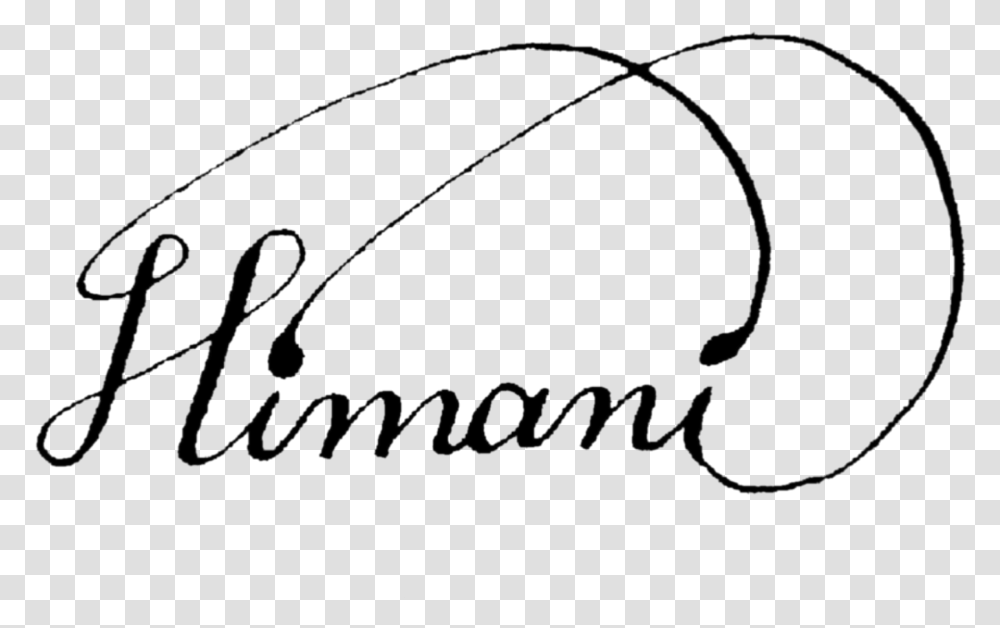 Write Himani In Calligraphy, Gray, World Of Warcraft Transparent Png