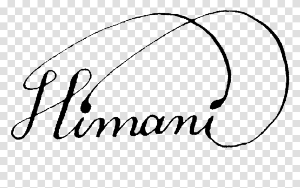 Write Himani In Calligraphy, Gray, World Of Warcraft Transparent Png ...