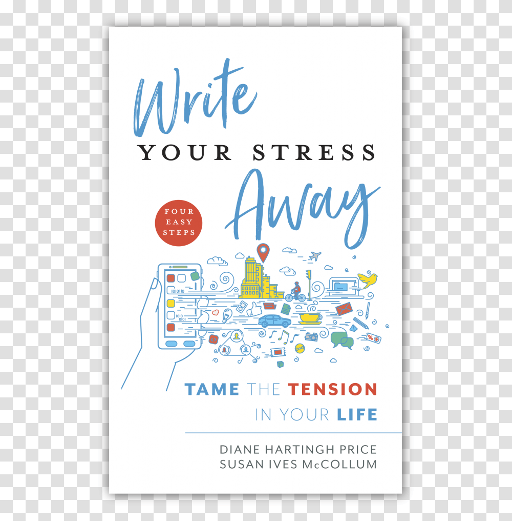 Write Your Stress Away, Advertisement, Poster, Flyer Transparent Png