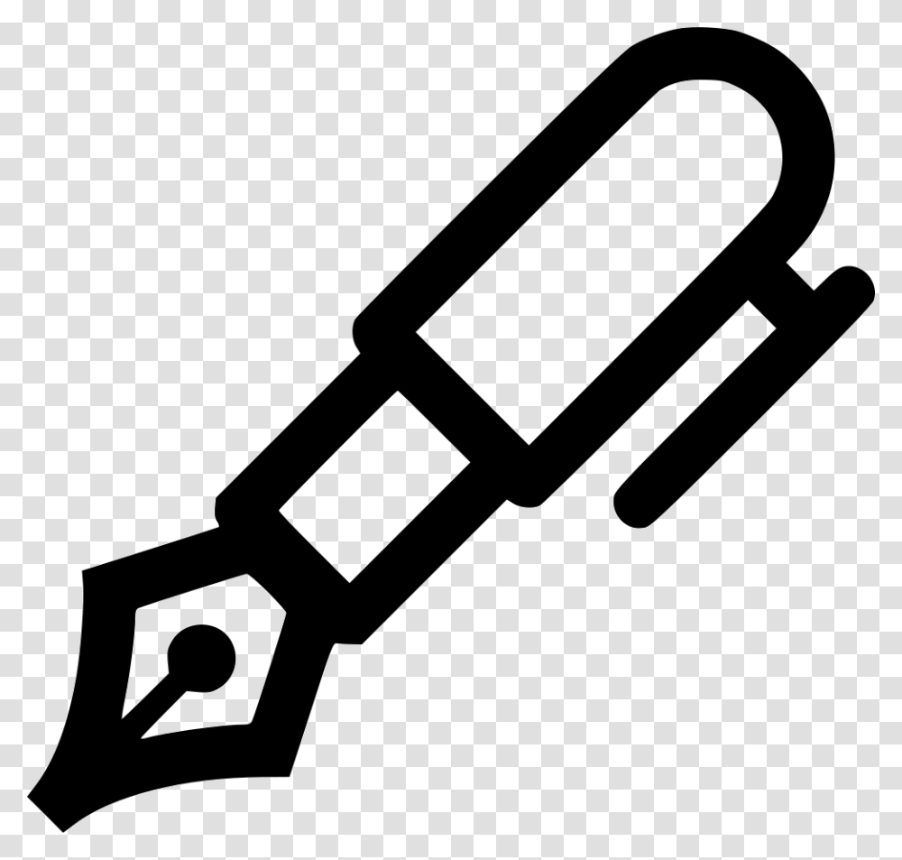 Writer Icon Icon, Stencil, Scissors, Blade, Weapon Transparent Png