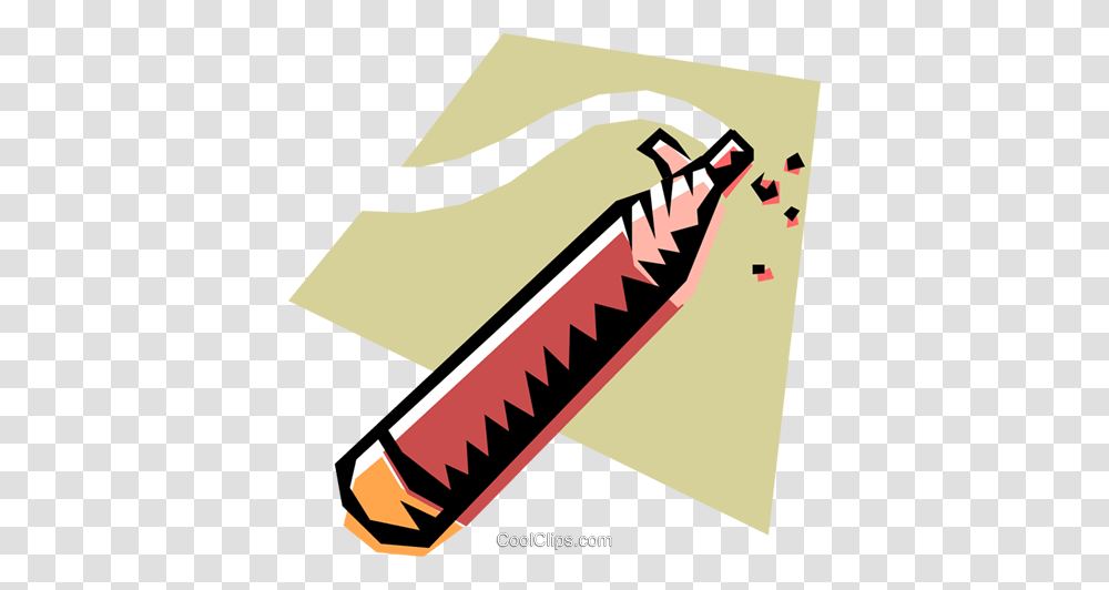 Writing Instruments Royalty Free Vector Clip Art Illustration, Pencil, Weapon, Weaponry, Bomb Transparent Png