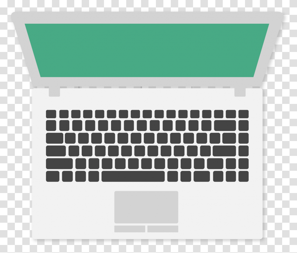 Writing The Best Research Paper Laptop Top View Vector, Pc, Computer, Electronics, Rug Transparent Png