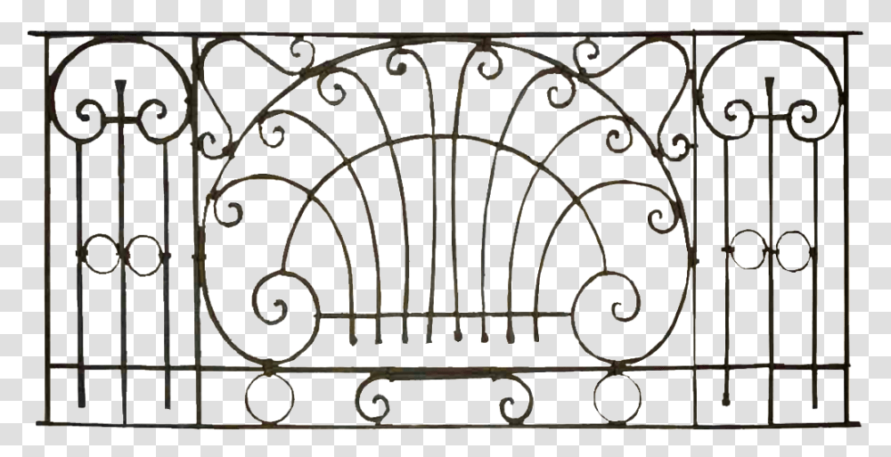 Wrought Iron Fence, Gate, Screen, Electronics, Fire Screen Transparent Png