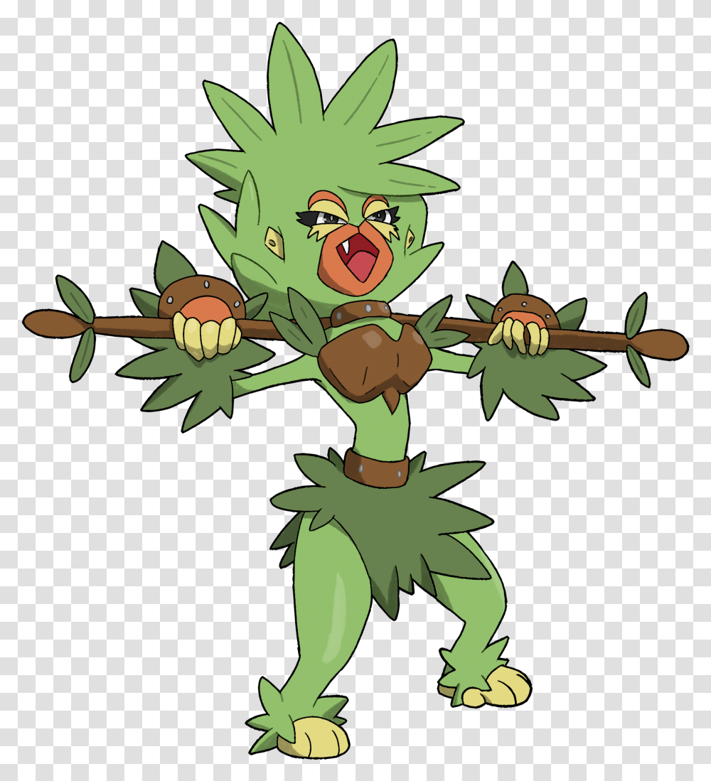 Wrow Grookey Evolution, Hula, Toy, Plant, Weed Transparent Png