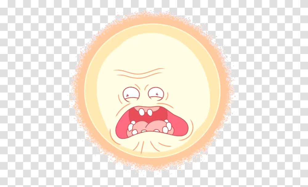 Wsjpfvq Rick And Morty Sun Rising Gif, Mouth, Lip, Throat, Teeth Transparent Png