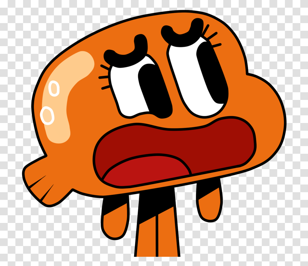 Wtf Face Darwin Watterson, Hand, Fist Transparent Png