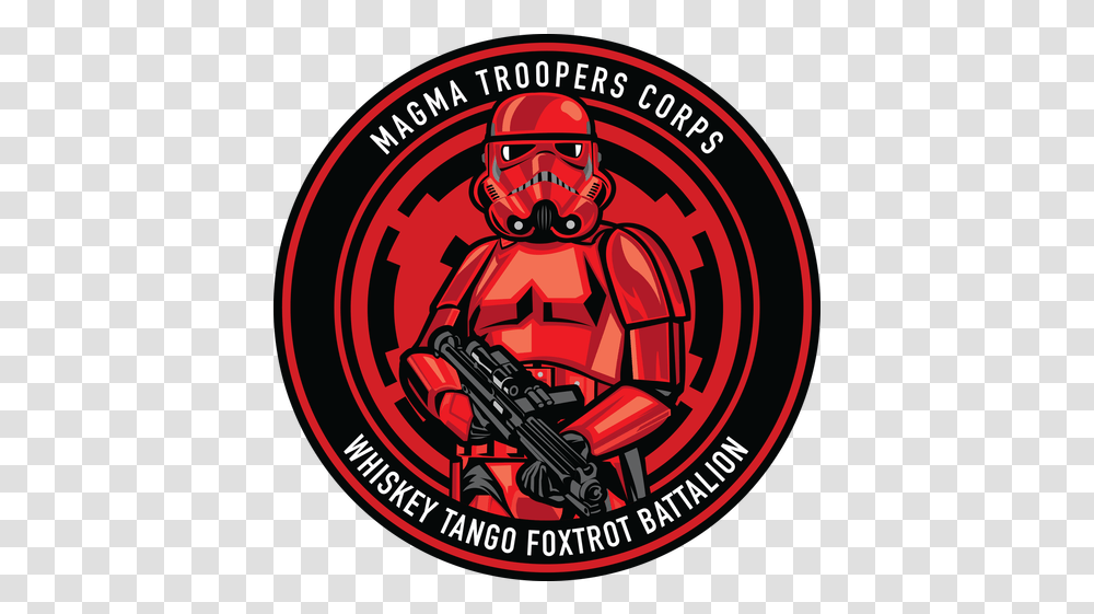 Wtf Patch Magma Trooper Whiskey Tango Foxtrot Battalion Star Wars, Poster, Advertisement, Label, Text Transparent Png