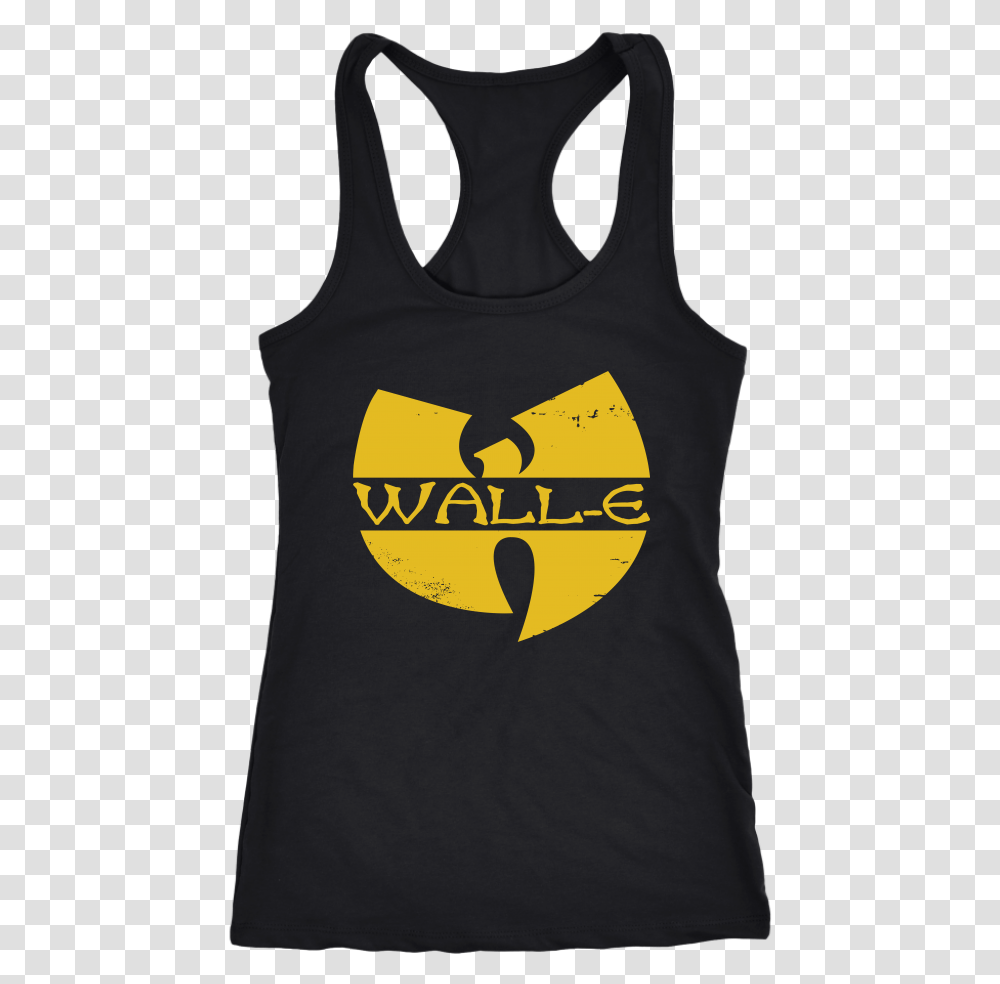 Wu Tang Clan Inspired Wall E Womens Tank Muscles Installing Unicorn Women, Apparel, Tank Top, Person Transparent Png