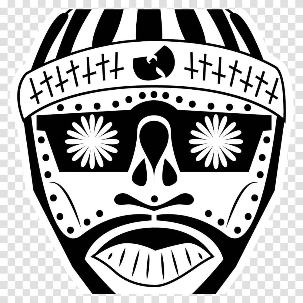 Wu Tang Clan Mexico City Merch Download, Stencil, Emblem, Logo Transparent Png