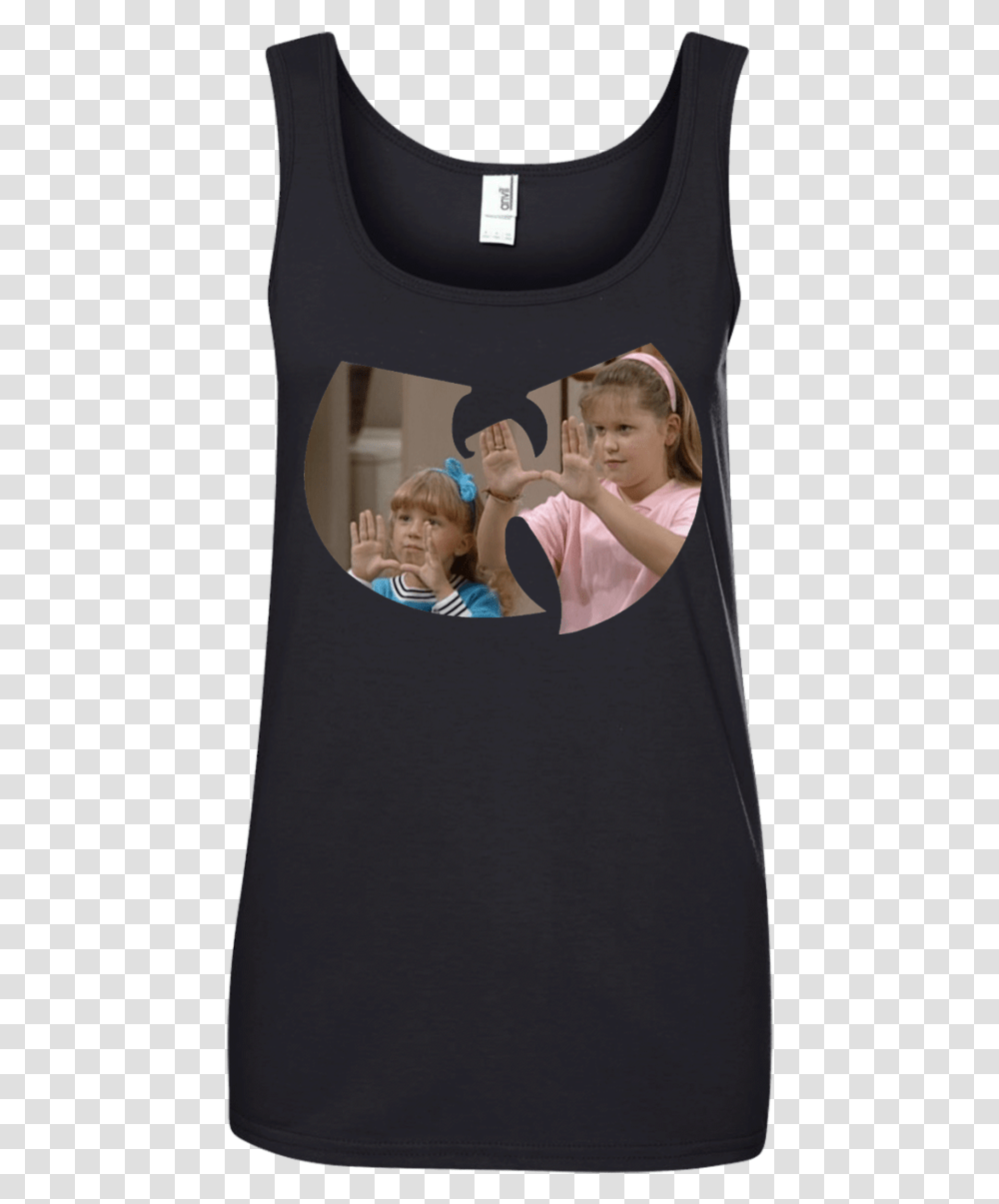 Wu Tang Full House Shirt Tank Top Hoodie T Shirt, Person, Face, Sleeve Transparent Png