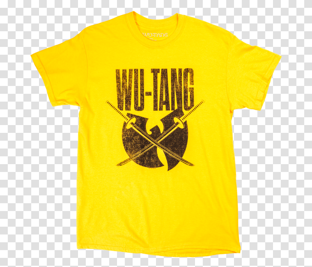 Wu Tang Swords T Shirt, Apparel, T-Shirt, Sleeve Transparent Png