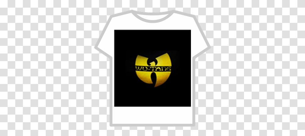 Wu Tanglogo Roblox T Shirt Roblox Black, Clothing, Apparel, T-Shirt, Text Transparent Png