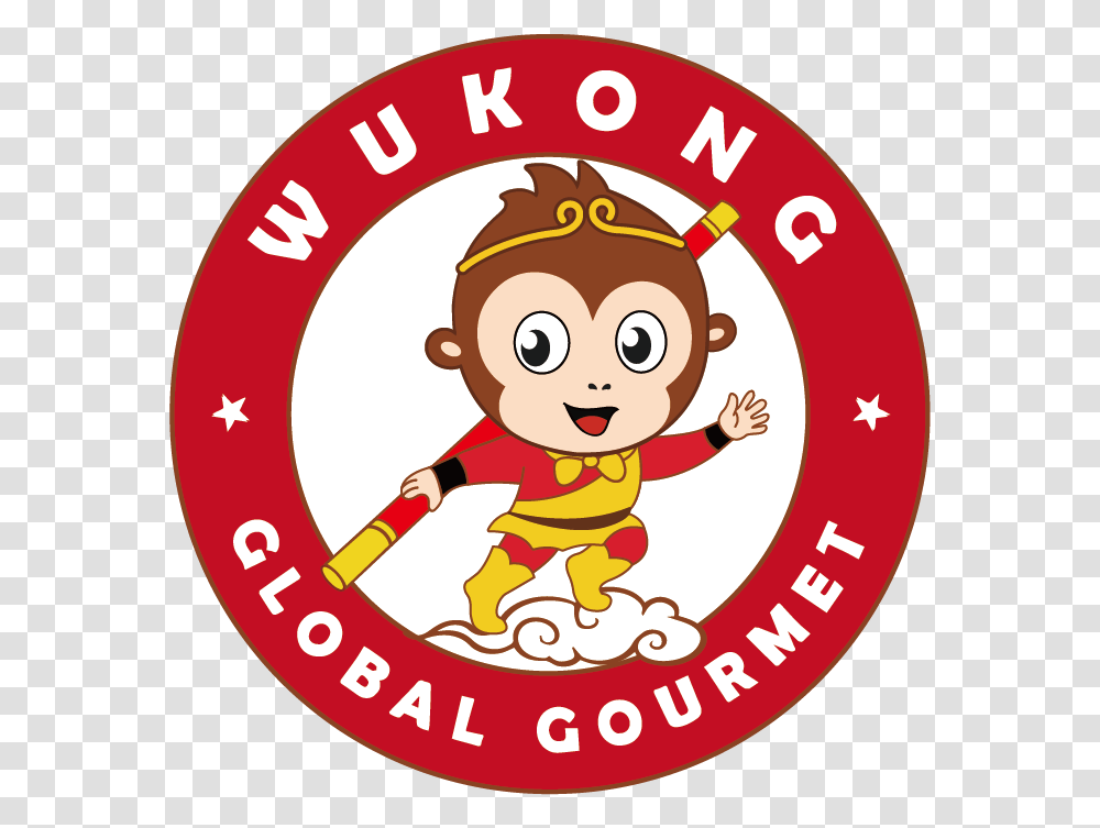 Wukong Gourmet Cartoon, Label, Text, Sticker, Face Transparent Png