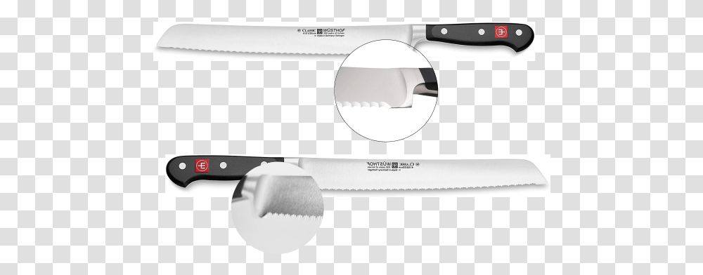 Wusthof Classic Bread Knife In 3 Sizes Solid, Weapon, Weaponry, Blade, Transportation Transparent Png