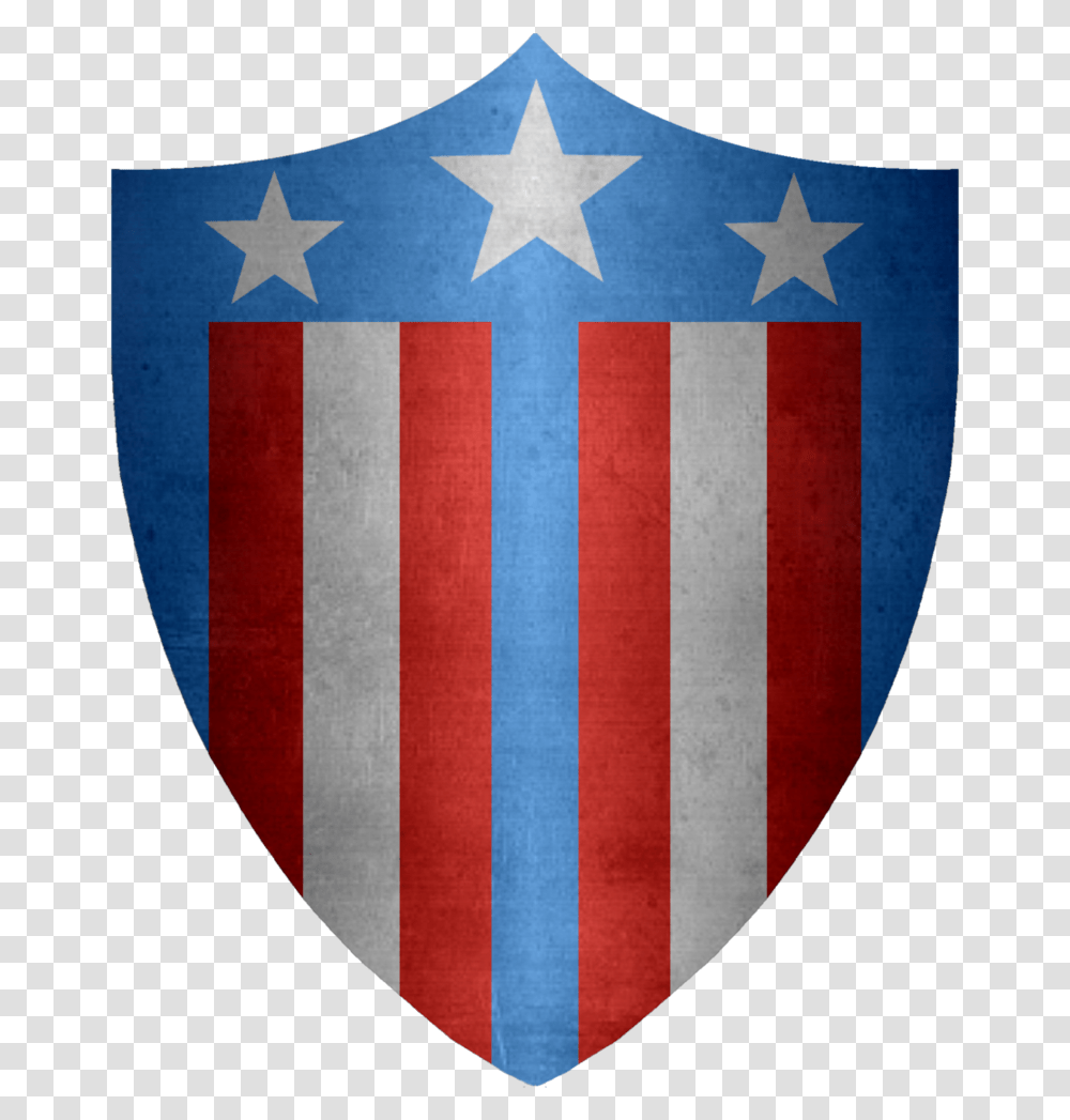 Ww Captain America By Captain America Old Shield, Armor, Rug, Flag Transparent Png