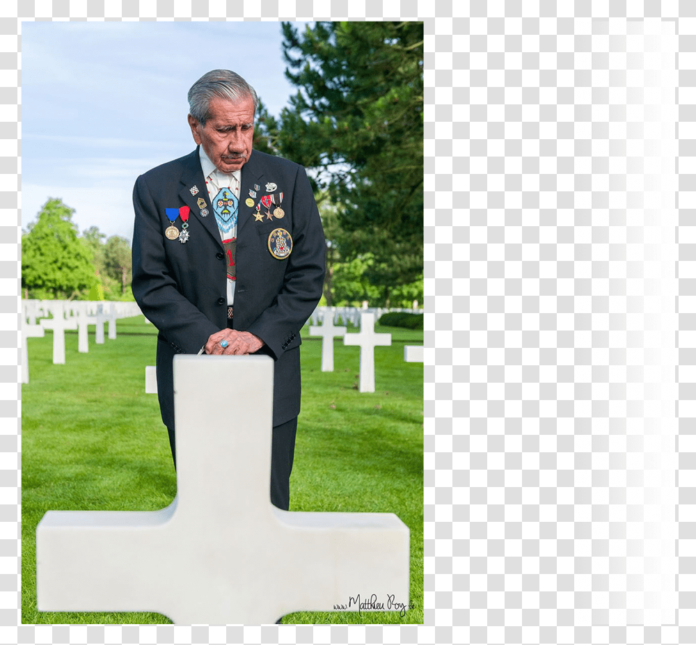 Ww2 Soldier Cemetery, Person, Human, Plant Transparent Png