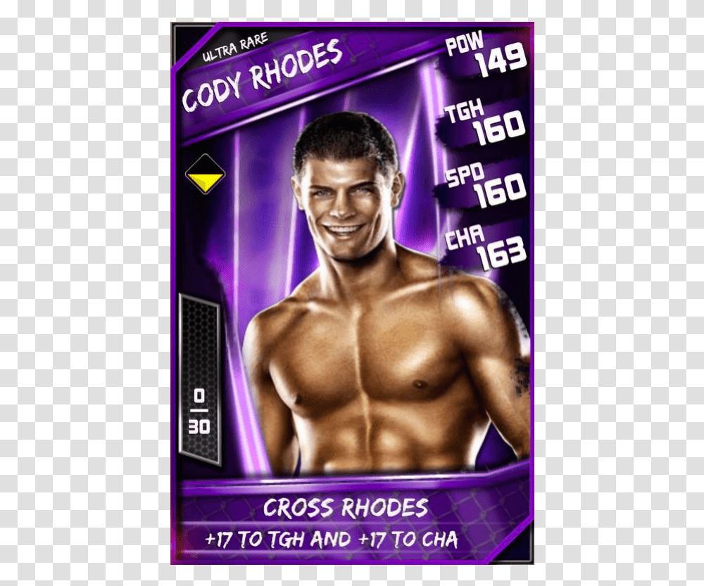 Wwe 13 Cody Rhodes, Person, Human, Fitness, Working Out Transparent Png