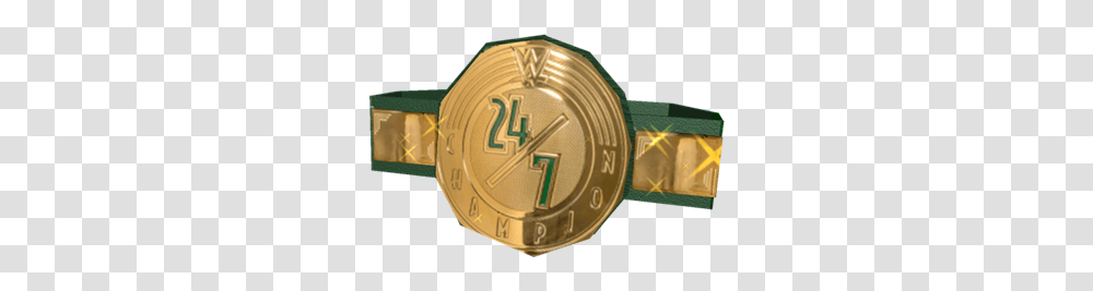 Wwe 247 Championship Belt Roblox Wwe 24 7 Championship, Buckle, Wristwatch, Logo, Symbol Transparent Png
