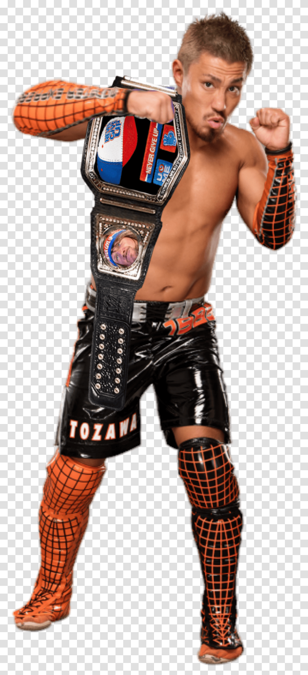 Wwe Akira Tozawa Render, Person, Skin, Shorts Transparent Png