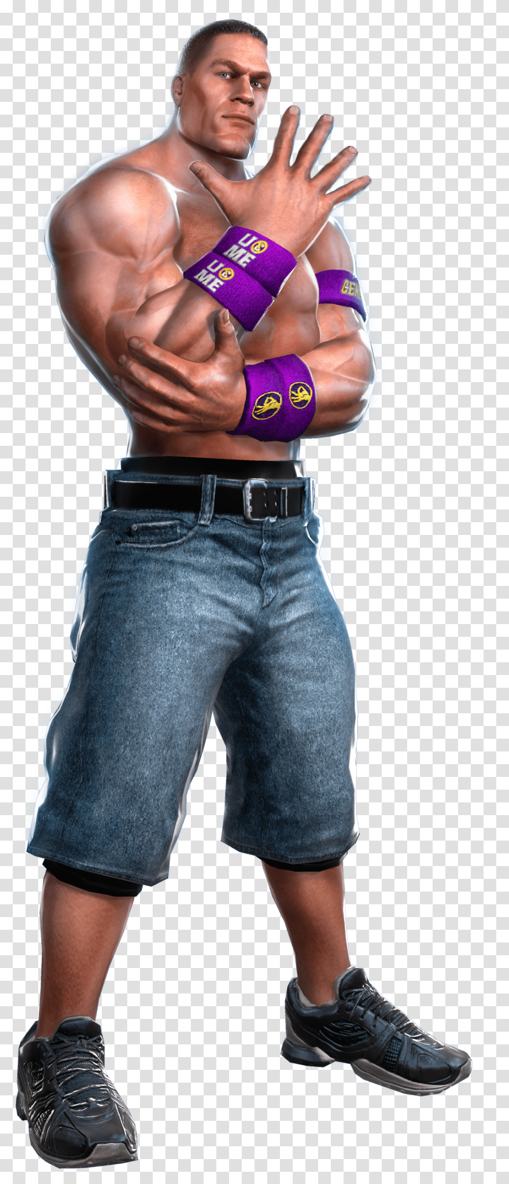 Wwe All Stars Cena, Pants, Apparel, Person Transparent Png