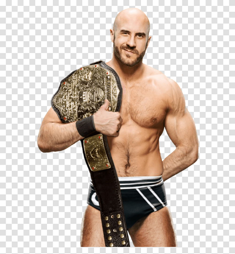 Wwe Antonio Cesaro, Person, Human, Skin, Buckle Transparent Png