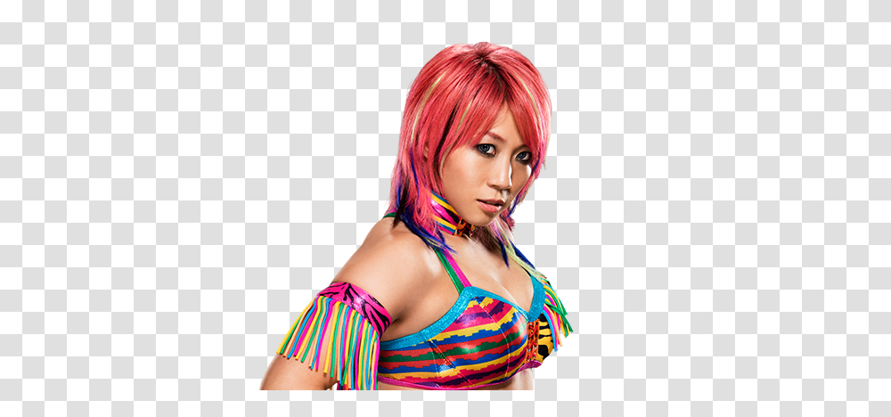 Wwe Asuka Official Merchandise, Costume, Person, Cosplay Transparent Png