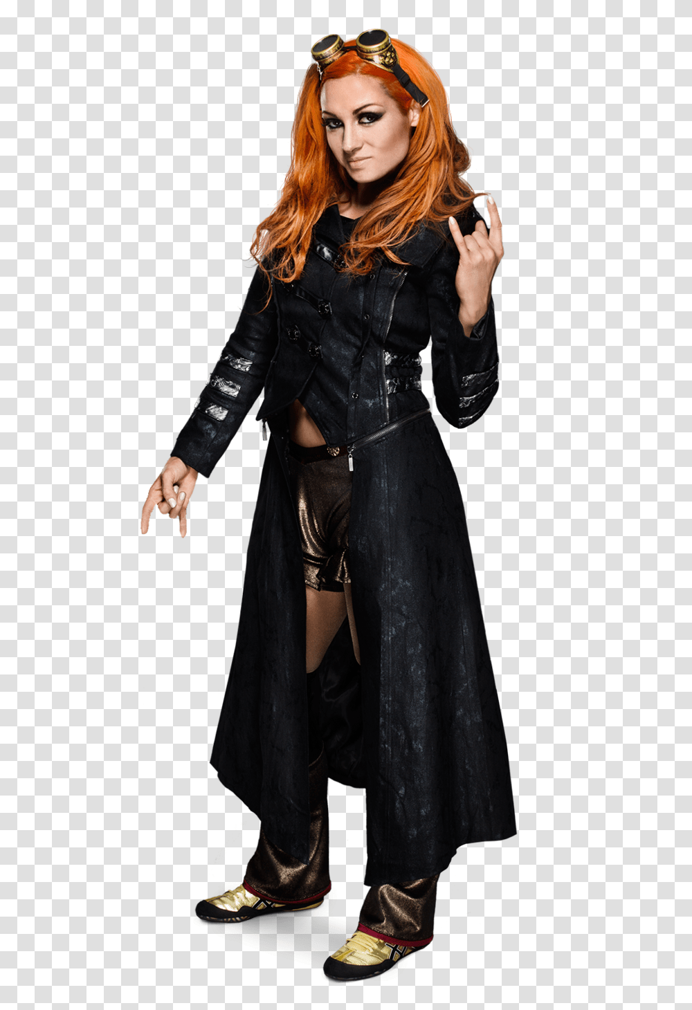 Wwe Becky Lynch 2015, Coat, Overcoat, Person Transparent Png